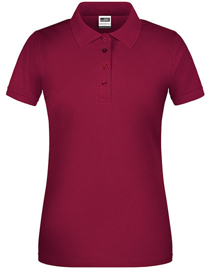 Daiber Ladies´ Bio Workwear Polo Wine