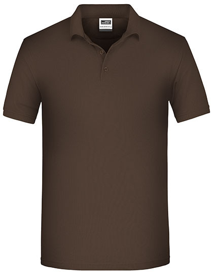 Daiber Men´s Bio Workwear Polo Brown