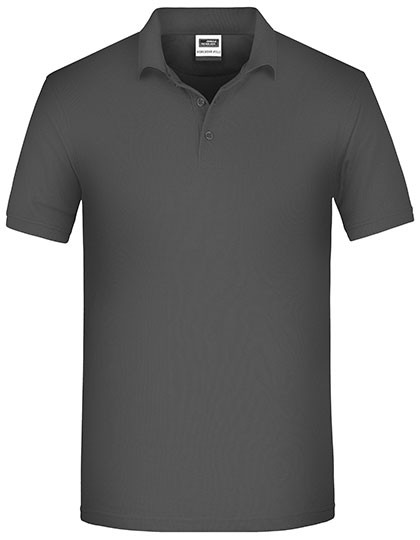 Daiber Men´s Bio Workwear Polo Carbon