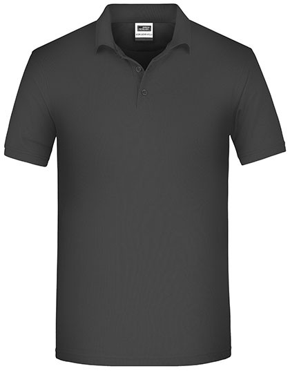 Daiber Men´s Bio Workwear Polo Dark Grey (Solid)