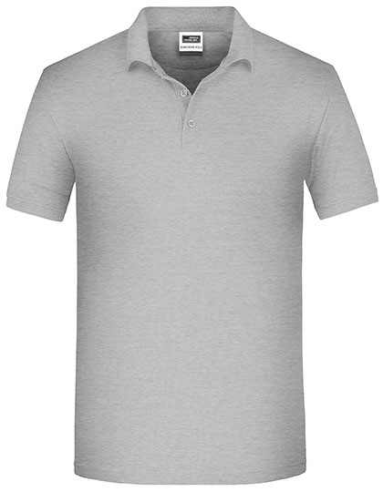 Daiber Men´s Bio Workwear Polo Grey Heather