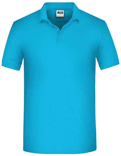 Daiber Men´s Bio Workwear Polo Turquoise