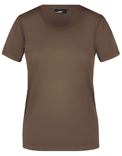 James&Nicholson Ladies´ Basic-T Brown
