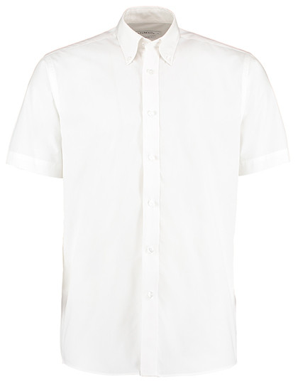 Kustom Kit Classic Fit Workforce Shirt Short Sleeve White