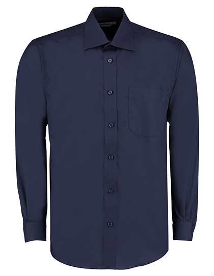 Kustom Kit Men´s Classic Fit Business Shirt Long Sleeve Dark Navy