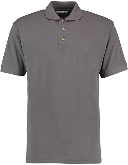 Kustom Kit Classic Fit Workwear Superwash® 60° Polo Charcoal