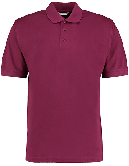 Kustom Kit Classic Fit Klassic Superwash® 60° Polo Burgundy