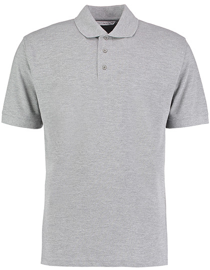 Kustom Kit Classic Fit Klassic Superwash® 60° Polo Heather Grey