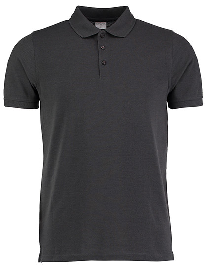 Kustom Kit Slim Fit Heavy Weight Klassic Superwash® 60°  Polo Graphite (Solid)