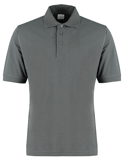 Kustom Kit Classic Fit Cotton Klassic Superwash® 60° Polo Dark Grey