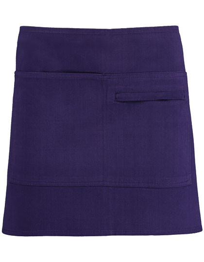 Bargear Short Superwash® 60º Bar Apron Unisex Purple