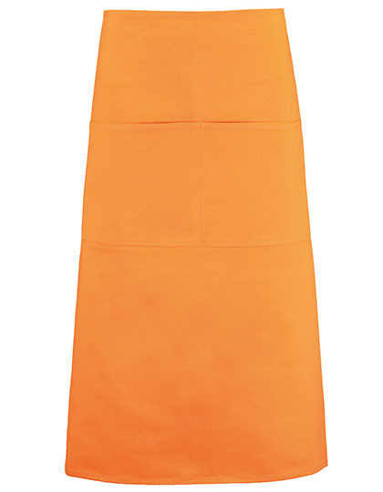 Bargear Long Superwash® 60º Bar Apron Unisex Orange