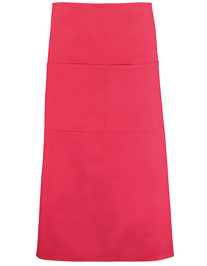 Bargear Long Superwash® 60º Bar Apron Unisex Red