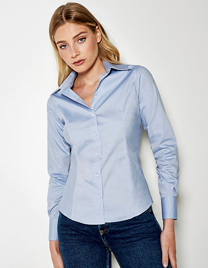Kustom Kit Women´s Tailored Fit Corporate Oxford Shirt Long Sleeve