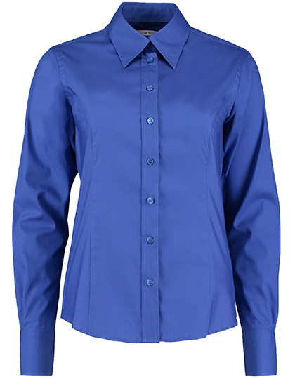 Kustom Kit Women´s Tailored Fit Corporate Oxford Shirt Long Sleeve Royal
