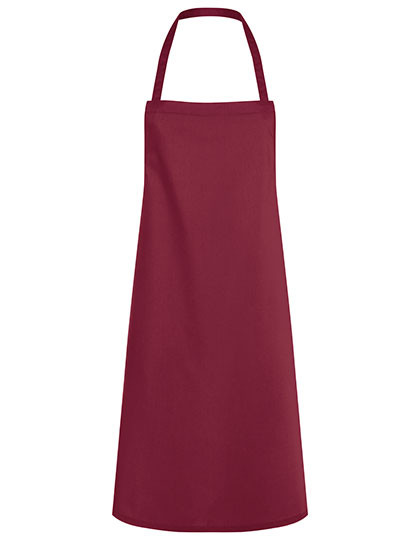 Karlowsky Latzschürze Faro Bordeaux (ca. Pantone 209C)