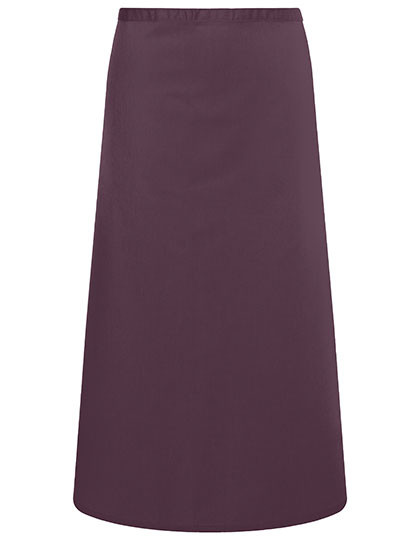 Karlowsky Bistroschürze Basic Aubergine (ca. Pantone 5185C)