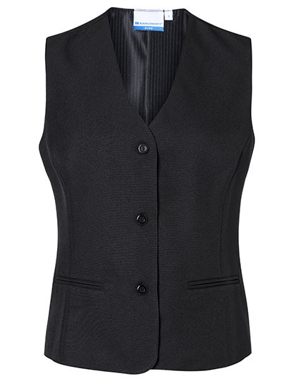 Karlowsky Damenweste Basic Black (ca. Pantone 419C)