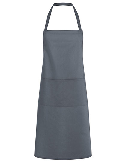 Karlowsky Latzschürze Denmark Anthracite (ca. Pantone 7540C)
