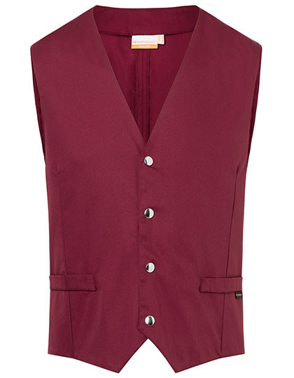 Karlowsky Herrenweste Kai Bordeaux (ca. Pantone 209C)