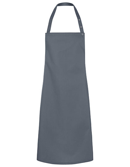 Karlowsky Latzschürze Santorini Anthracite (ca. Pantone 7540C)