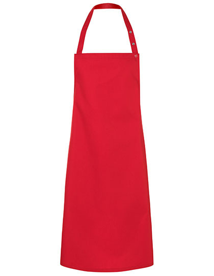 Karlowsky Latzschürze Santorini Red (ca. Pantone 186C)