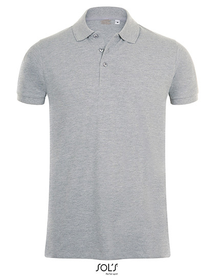 SOL´S Men´s Phoenix Polo Grey Melange