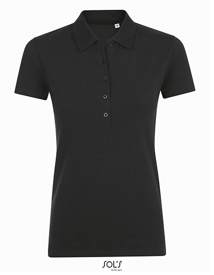 SOL´S Women´s Phoenix Polo Black