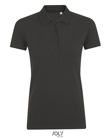 SOL´S Women´s Phoenix Polo Charcoal Melange