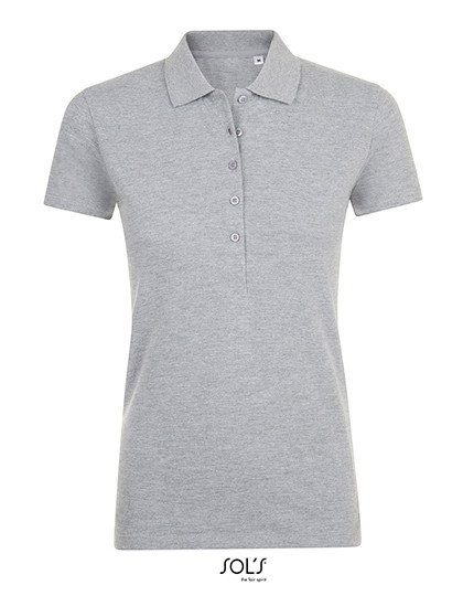 SOL´S Women´s Phoenix Polo Grey Melange