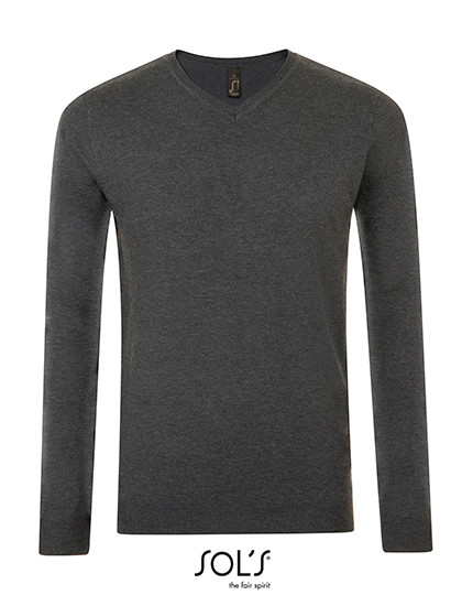 SOL´S Men´s Glory Sweater Charcoal Melange