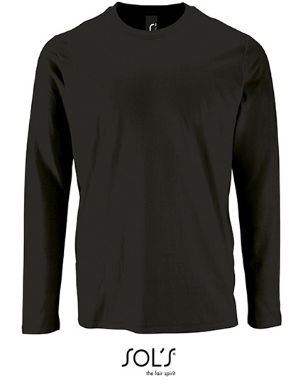 SOL´S Men´s Long Sleeve T-Shirt Imperial Deep Black