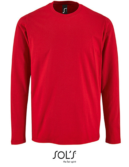 SOL´S Men´s Long Sleeve T-Shirt Imperial Red