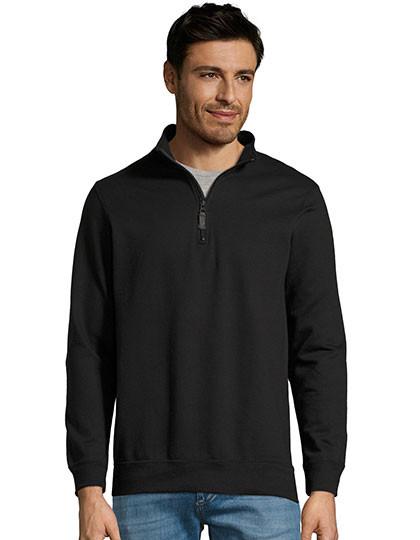SOL´S Men´s Zip High Collar Sweatshirt Stan