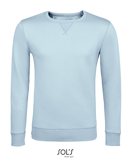SOL´S Men´s Sully Sweat Creamy Blue