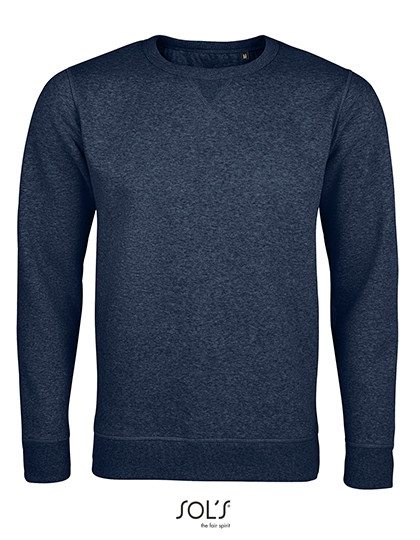 SOL´S Men´s Sully Sweat Heather Denim