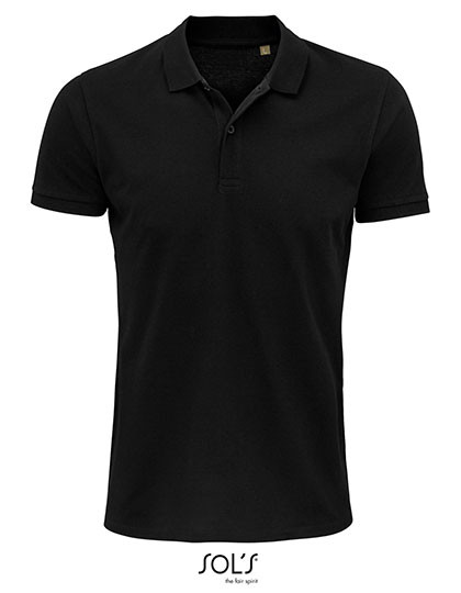 SOL´S Men´s Planet Polo Shirt Black