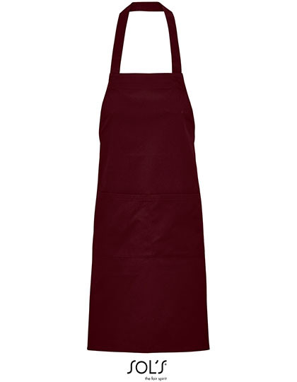 SOL´S Unisex Gamma Apron Burgundy