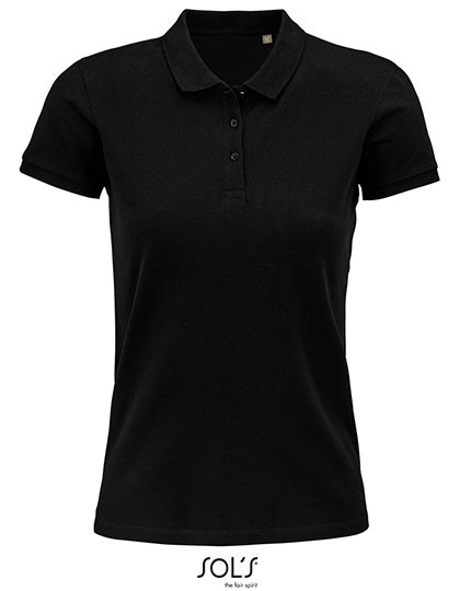 SOL´S Women´s Planet Polo Shirt Black
