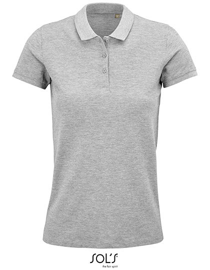 SOL´S Women´s Planet Polo Shirt Grey Melange