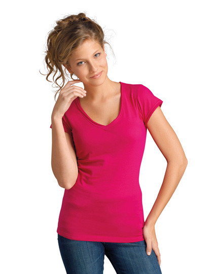 SOLS Women´s V-Neck T-Shirt Mild White