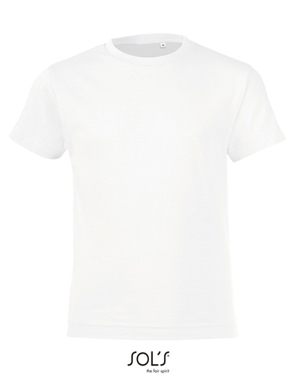 SOL´S Kids´ Round Collar T-Shirt Regent Fit White