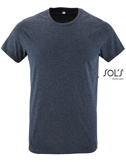 SOL´S Regent Fit T-Shirt Heather Denim
