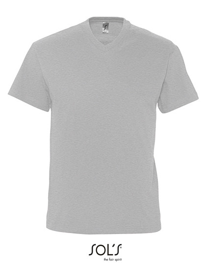 SOL´S V-Neck T-Shirt Victory Grey Melange