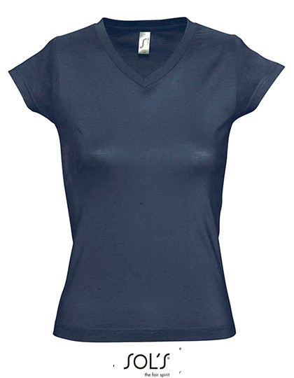 SOL´S Women´s V-Neck-T-Shirt Moon Denim