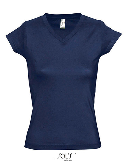 SOL´S Women´s V-Neck-T-Shirt Moon French Navy