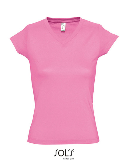 SOL´S Women´s V-Neck-T-Shirt Moon Orchid Pink