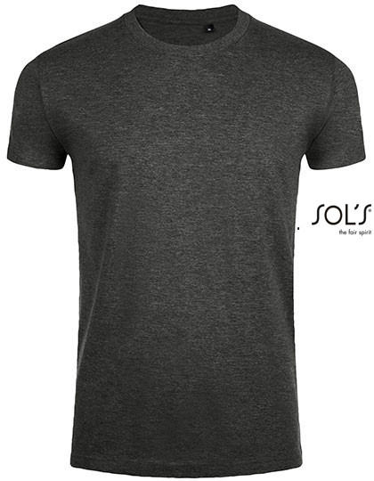 SOL´S Imperial Fit T-Shirt Charcoal Melange