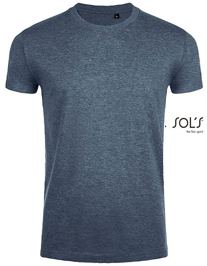 SOL´S Imperial Fit T-Shirt Heather Denim