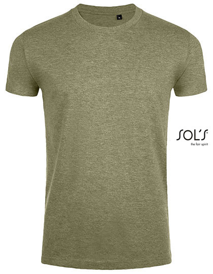 SOL´S Imperial Fit T-Shirt Heather Khaki